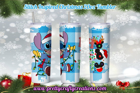 Christmas Stitch Inspired Tumbler