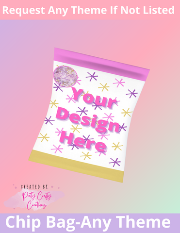 Printable Chip Bag (Digital File) - Pretty Crafty Creationz