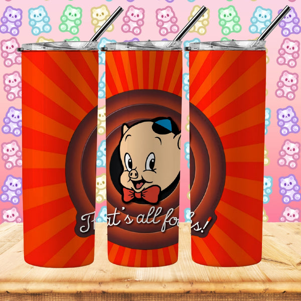 Looney Tunes inspired Tumbler - Pretty Crafty Creationz