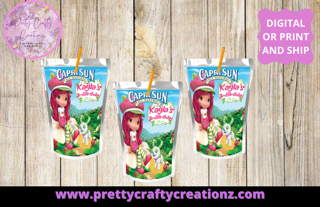 Rainbow Friends Roblox Capri Sun Birthday Digital File Printable